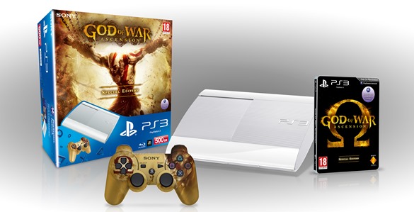 God of War Special Edition available with bespoke Dualshock and Limited Edition Classic White PS3