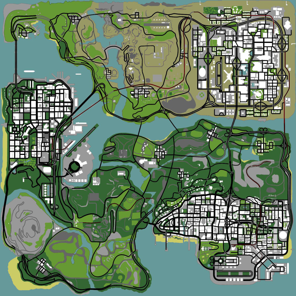 Complete ‘Grand Theft Auto V’ map revealed 2